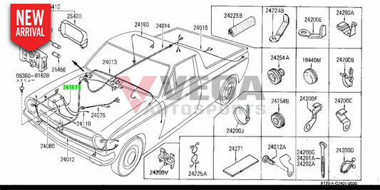 Fusible Link to suit Datsun 1200 Sunny Truck 81.10-89.10 24022-G1900 Electrical