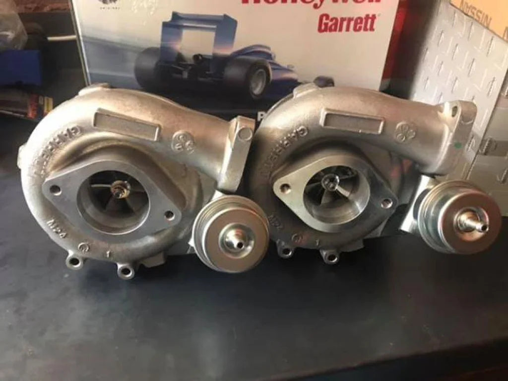 Garrett Turbocharger GT2860R (AKA -5) Pair to Nissan Skyline R32 GTR, R33 GTR, R34 GTR RB26DETT - Vega Autosports