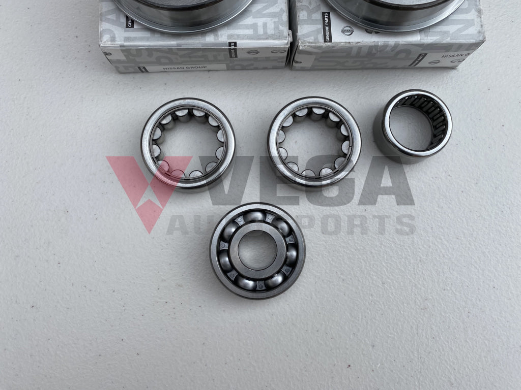 Gearbox Main shaft and Counter shaft Bearing Set (6-piece) to suit Nissan Skyline R32 / R33 GTR RB26, RB25 and Z32 Gearbox - Vega Autosports