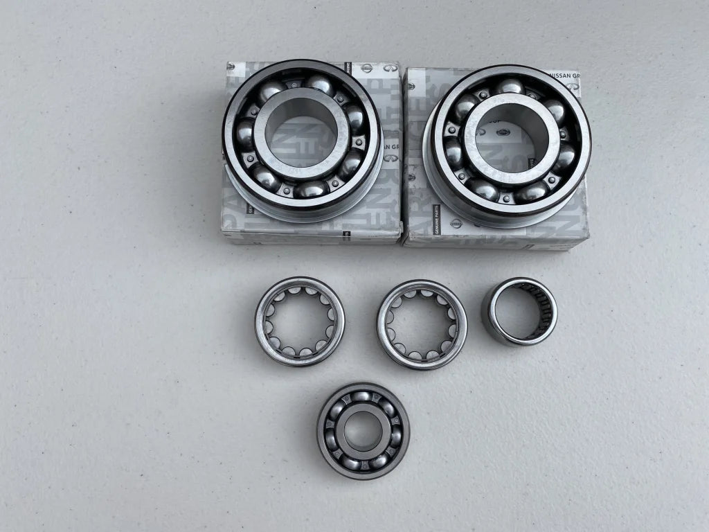 Gearbox Main shaft and Counter shaft Bearing Set (6-piece) to suit Nissan Skyline R32 / R33 GTR RB26, RB25 and Z32 Gearbox - Vega Autosports