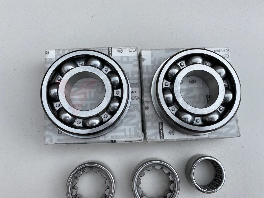Gearbox Main shaft and Counter shaft Bearing Set (6-piece) to suit Nissan Skyline R32 / R33 GTR RB26, RB25 and Z32 Gearbox - Vega Autosports