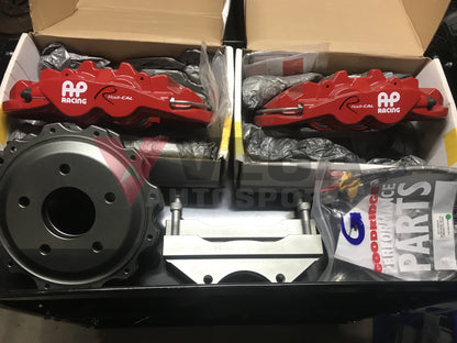 Genuine AP Racing CP8530 4 Pot brake kit to suit Nissan R32 GTR / R33 GTR Skyline - Vega Autosports
