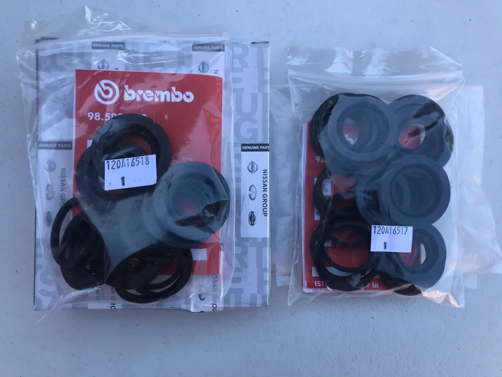 Genuine Brembo Caliper Seal Kits to suit Nissan R35 GTR - Vega Autosports