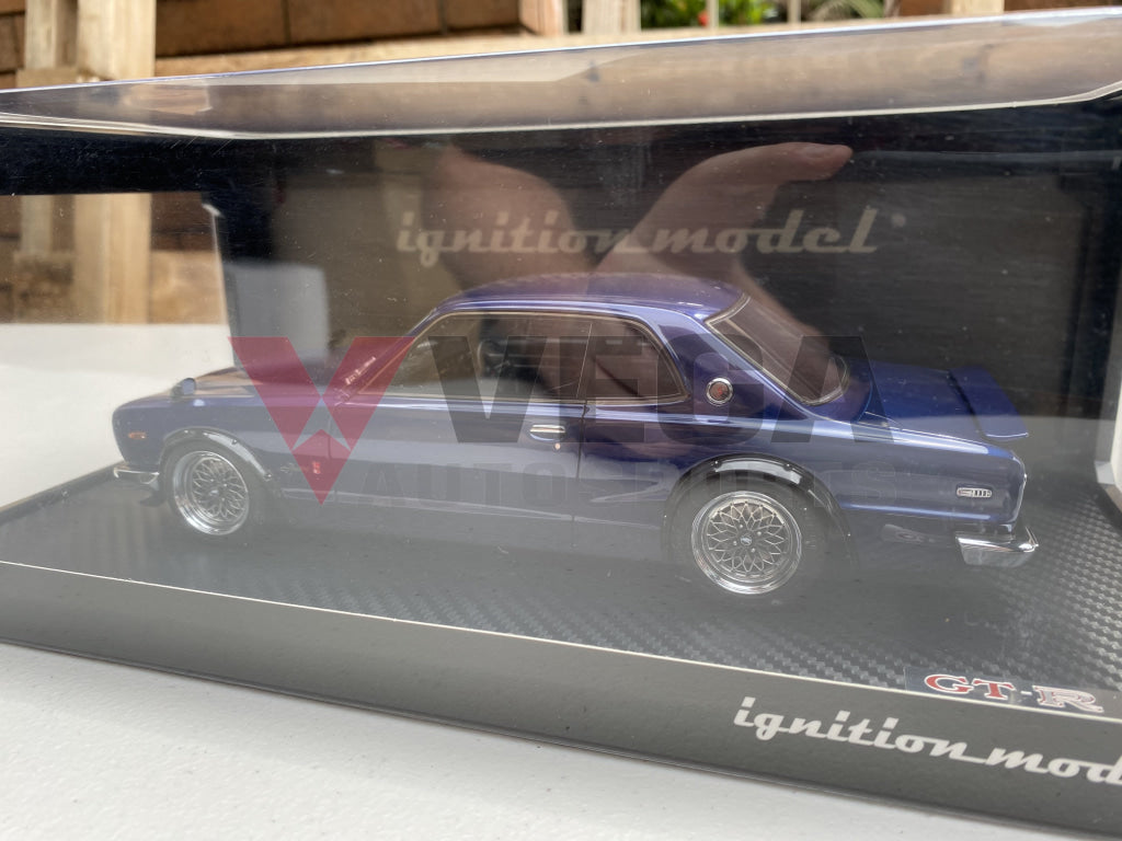 Genuine Ignition 1/18 Nissan Skyline 2000 GTR KPGC10 - Blue IG0773 - Vega Autosports