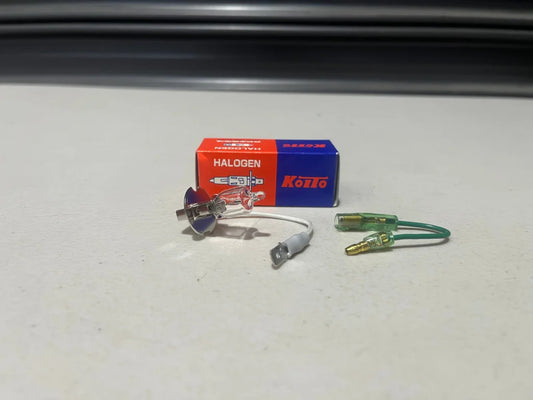 Genuine Koito H3 Halogen 12V-55W Globe To Suit Nissan Skyline R32 Models Electrical