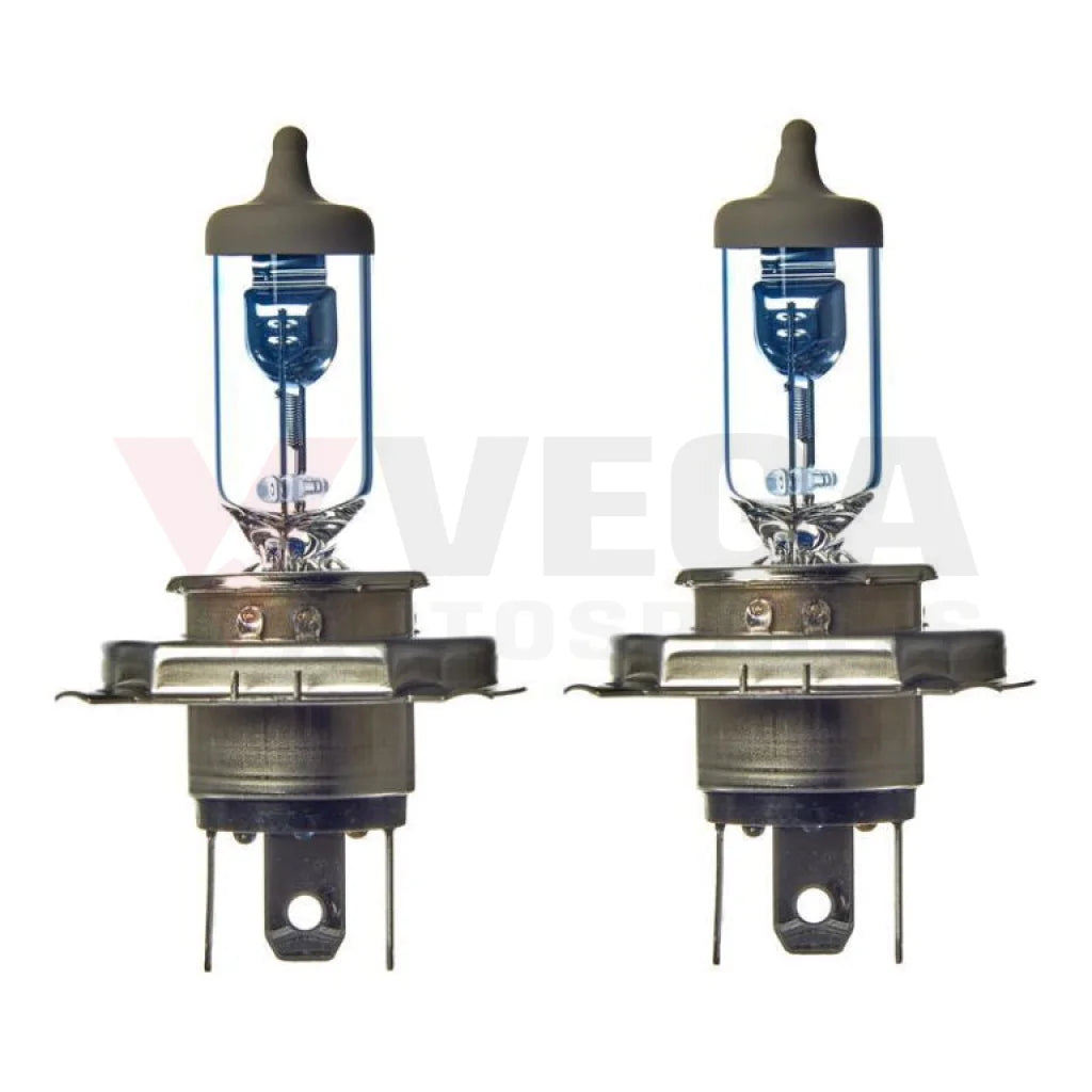 Genuine Koito H4 V-White Halogen 12V-60/55W 3700K Globe Set Electrical