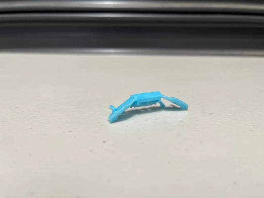 Genuine Mitsubishi Drip Mould Clip (Blue) To Suit Lancer Evolution 2 / 3 4 5 6 6.5 Mb814154 Exterior