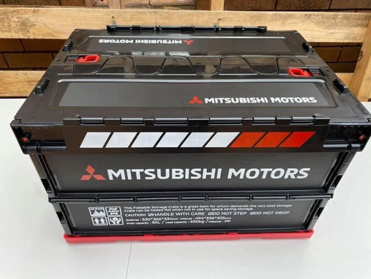Genuine Mitsubishi Folding Crate 50L - Vega Autosports