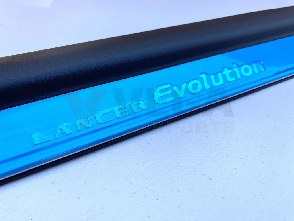Genuine Mitsubishi Front Scuff Plate Set to suit Mitsubishi Lancer Evo 9 CT9A - Vega Autosports