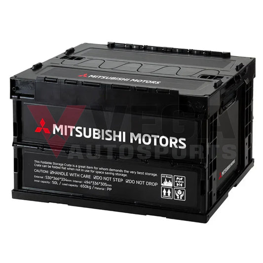Genuine Mitsubishi Merchandise 50L Container Crate Genuine Mitsubishi Merchandise
