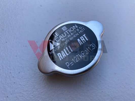 Genuine Mitsubishi Ralliart Radiator Cap to suit Mitsubishi Lancer Evo 4 / 5 / 6 / 6.5 / 7 / 8 / 9 - Vega Autosports