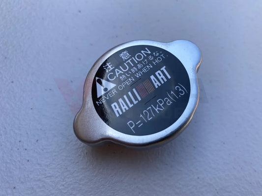 Genuine Mitsubishi Ralliart Radiator Cap to suit Mitsubishi Lancer Evo 4 / 5 / 6 / 6.5 / 7 / 8 / 9 - Vega Autosports