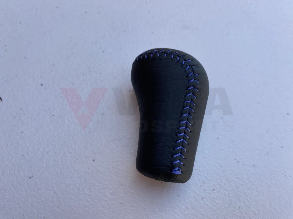 Genuine Mitsubishi Shift Knob (Blue Stitching) to suit Mitsubishi Lancer Evolution 5 / 6 GSR CP9A - Vega Autosports