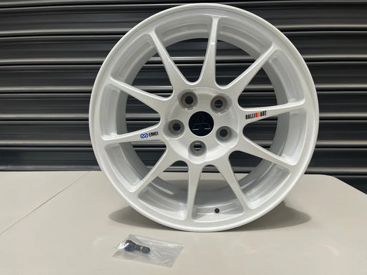 Genuine Mitsubishi Tme Enkei Wheels 17 X 7.5 +38 (Single) To Suit Lancer Evolution 6.5 Cp9A Steering