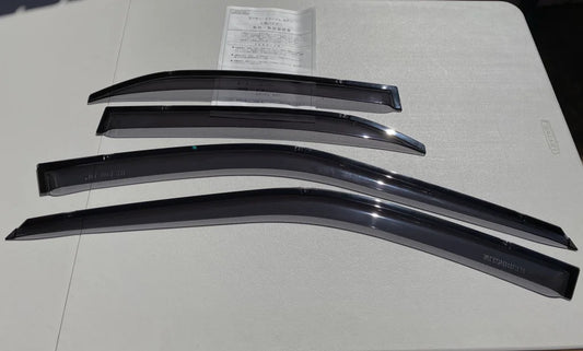Genuine Mitsubishi Weathershield Set (4-Piece) to suit Mitsubishi Lancer Evolution 4 / 5 / 6 / 6.5 - Vega Autosports