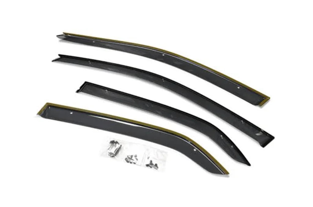 Genuine Mitsubishi Weathershield Set (4-Piece) To Suit Lancer Evolution 7 / 8 9 Ct9A Exterior