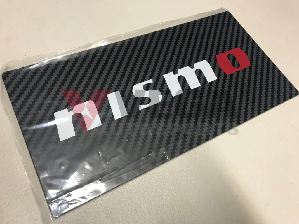 Genuine Nismo License Plate Cover - Vega Autosports