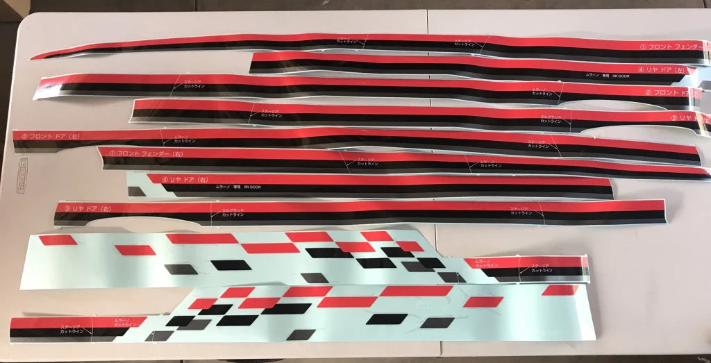 Genuine Nismo Stripe Set to suit Stagea - Vega Autosports