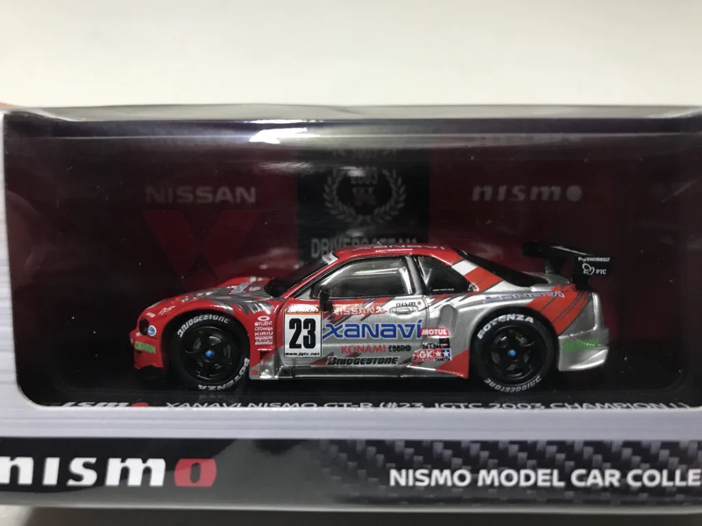 Genuine Nismo Xanavi Nismo GT-R (#23 JGTC 2003) Model 1/64 Scale - Vega Autosports