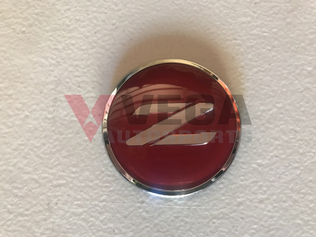 Genuine Nissan Bonnet Hood Emblem (Red) to suit Nissan Skyline 300ZX Z32 - Vega Autosports