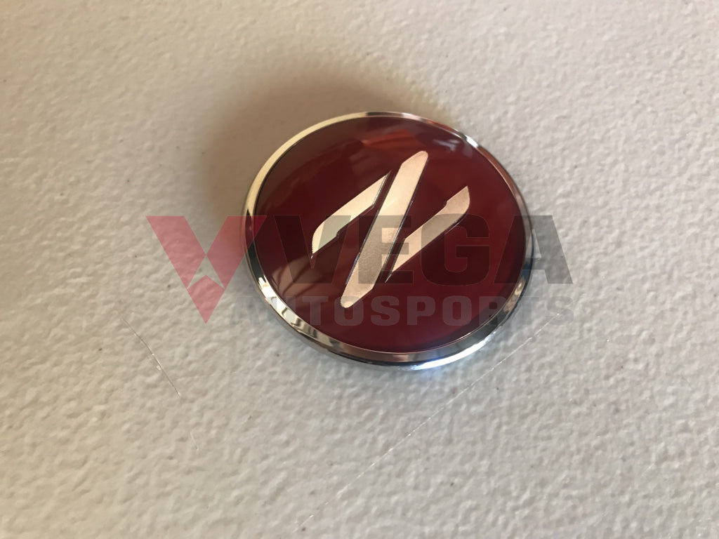 Genuine Nissan Bonnet Hood Emblem (Red) to suit Nissan Skyline 300ZX Z32 - Vega Autosports