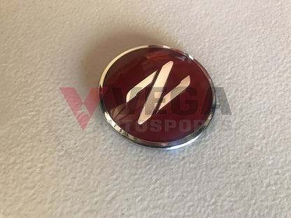Genuine Nissan Bonnet Hood Emblem (Red) to suit Nissan Skyline 300ZX Z32 - Vega Autosports