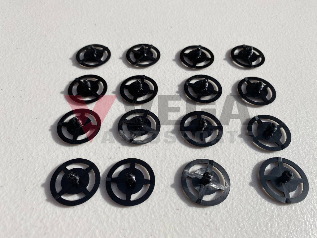 Genuine Nissan Bonnet Liner Clips Set (16 pieces) to suit Nissan Skyline R32 GTR / GTS-T / GTS4 - Vega Autosports