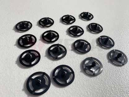 Genuine Nissan Bonnet Liner Clips Set (16 pieces) to suit Nissan Skyline R32 GTR / GTS-T / GTS4 - Vega Autosports