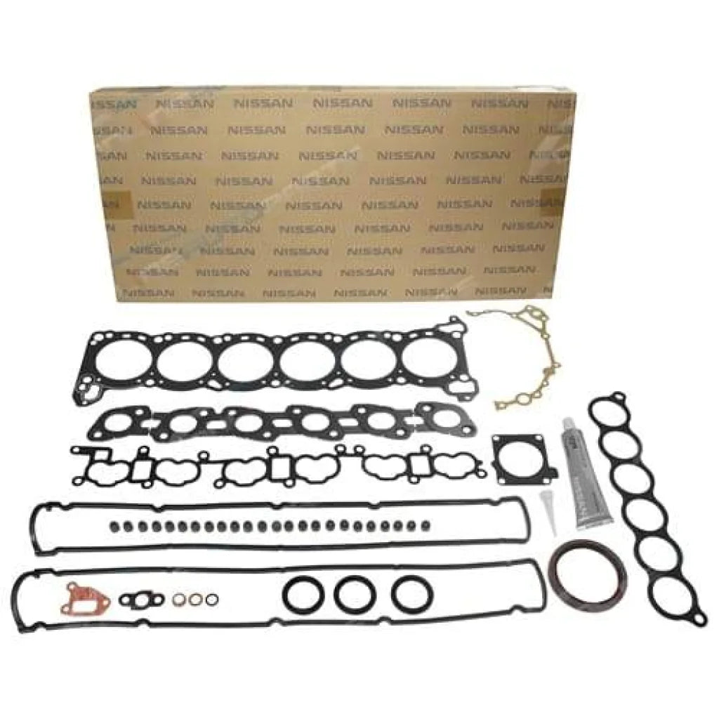Genuine Nissan Complete Engine Gasket Kit to suit Nissan Skyline R33 GTS25 / GTS25-t - RB25DE & RB25DET - Vega Autosports