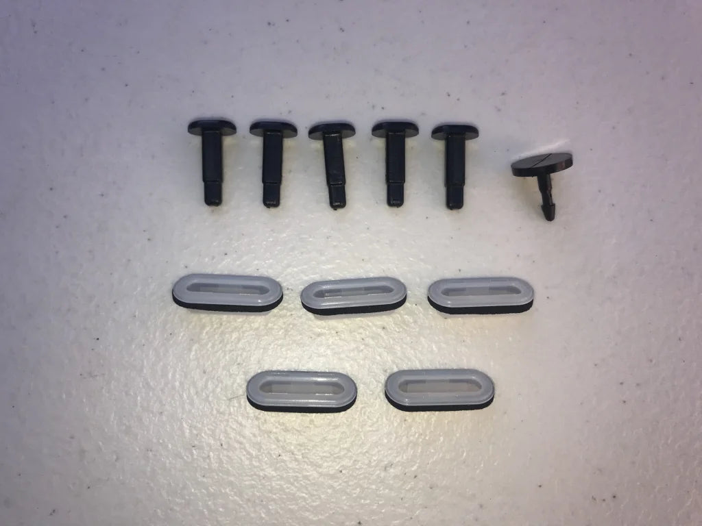 Genuine Nissan Cowl Clip Set (11 Piece set) to suit Nissan Skyline R32 GTR / GTS-T / GTS / GTS-4 - Vega Autosports