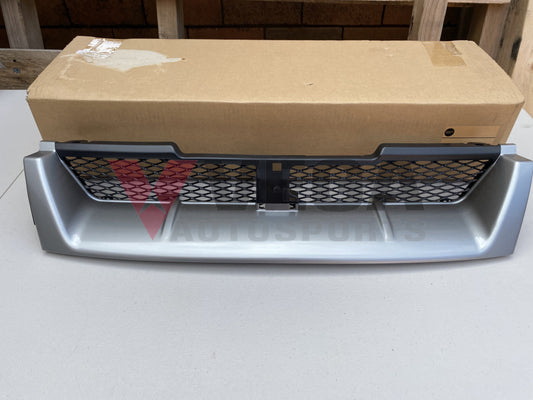 Genuine Nissan Front Grille (KR4 Sonic Silver) to suit Nissan Skyline R33 GTR - Vega Autosports