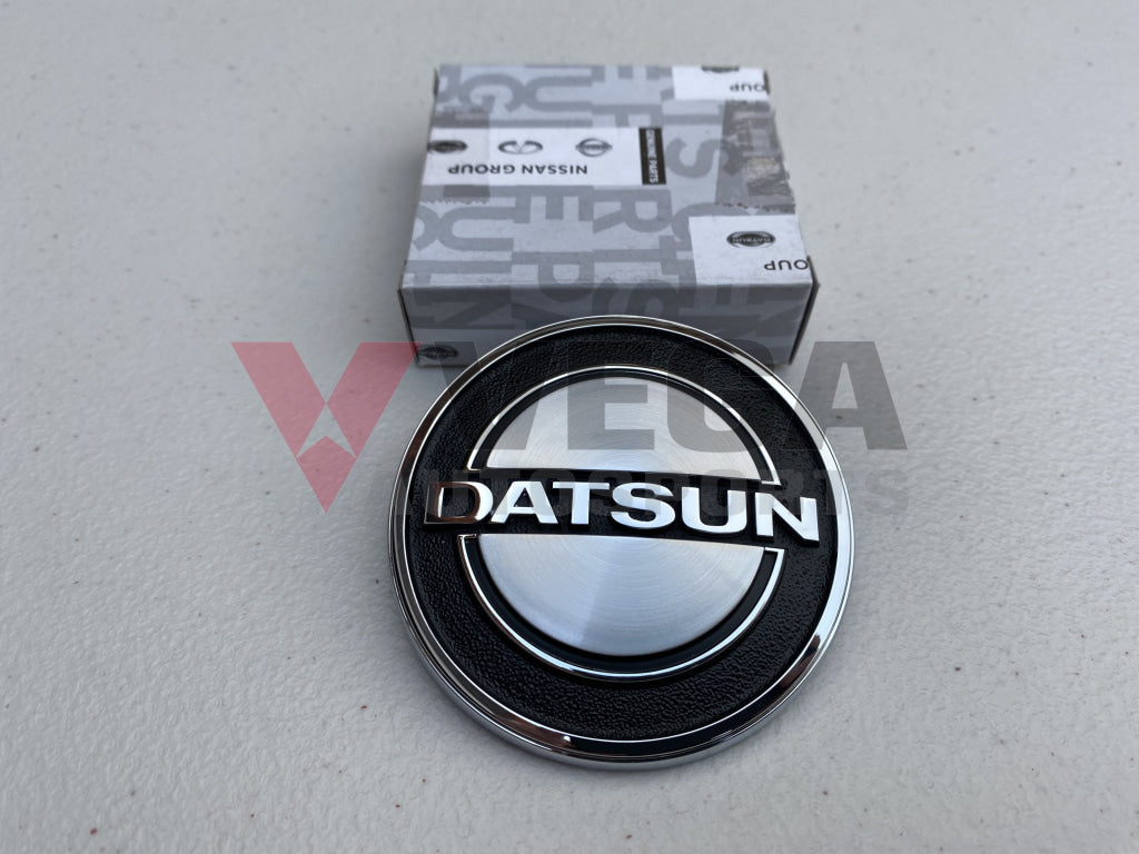 Genuine Nissan Front Hood "Datsun" Emblem to suit Datsun 240Z 70-74 - Vega Autosports