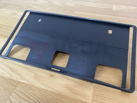 Genuine Nissan Front Or Rear License Plate Surround Exterior