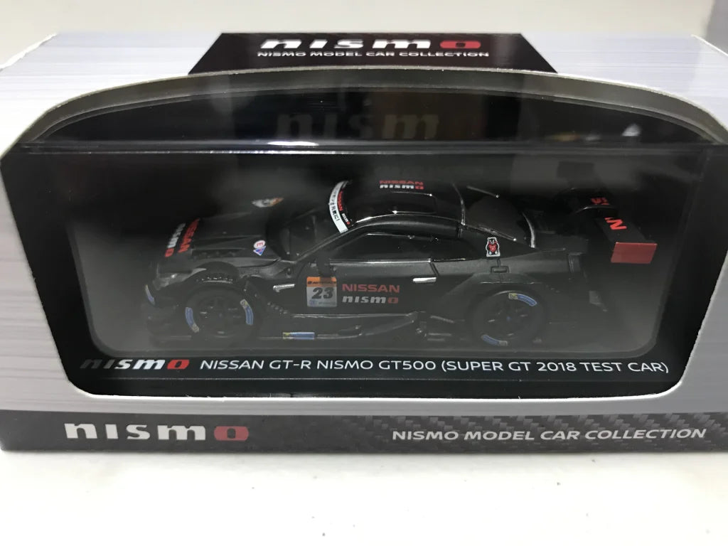Genuine Nissan GT-R Nismo GT500 (Super GT 2018 Test Car) 1/64 Scale Model - Vega Autosports