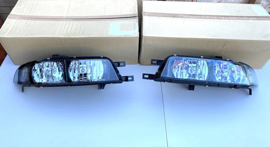 Genuine Nissan Headlight Set to suit Nissan R33 GTS-T Series 2 - Pair - Vega Autosports