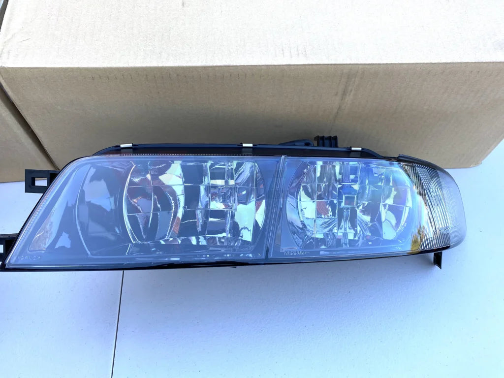 Genuine Nissan Headlight Set to suit Nissan R33 GTS-T Series 2 - Pair - Vega Autosports