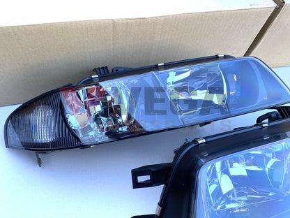Genuine Nissan Headlight Set to suit Nissan R33 GTS-T Series 2 - Pair - Vega Autosports