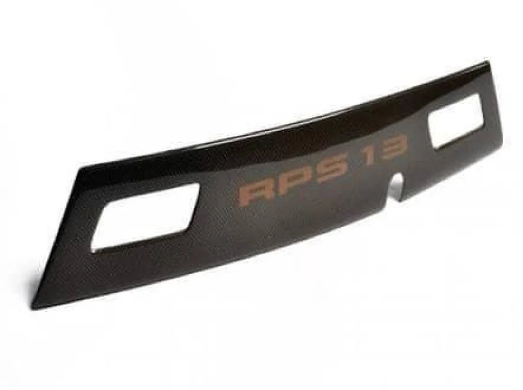 Genuine Nissan JDM Carbon Fibre Centre Rear Garnish - Nissan RPS13 180SX - Vega Autosports
