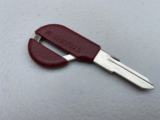 Genuine Nissan Key Blank Uncut Valet Red to suit Nissan 90-96 300ZX Z32 - Vega Autosports