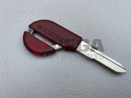 Genuine Nissan Key Blank Uncut Valet Red to suit Nissan 90-96 300ZX Z32 - Vega Autosports