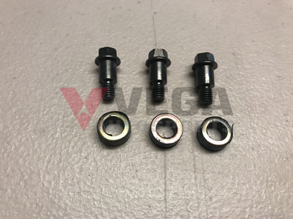 Genuine Nissan Lower Timing Cover Bolt Set (6 Piece) to suit Nissan RB20 / RB25 / RB26 - Vega Autosports