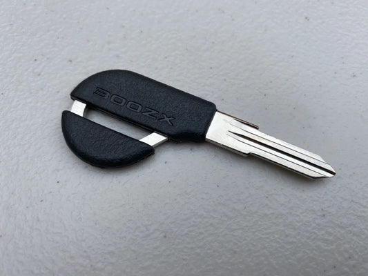 Genuine Nissan Master Key Blank Uncut Black to suit 90-96 300ZX Z32 - Vega Autosports