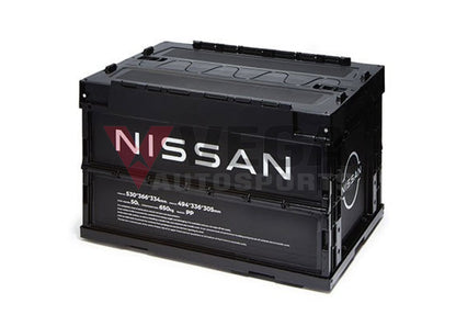 Genuine Nissan Merchandise 20L Container Crate - Black Kwa6A-00T20