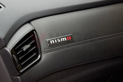 Genuine Nissan Merchandise Nismo Carbon Logo Decal (Current Logo) Emblems Badges And Decals
