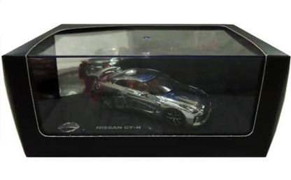 Genuine Nissan Merchandise R35 Gtr - Chrome 1:43 Scale Model Kwam0-02173