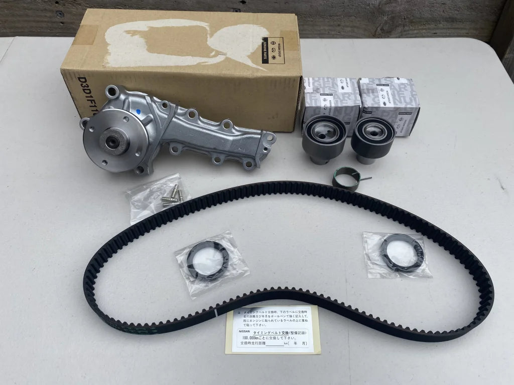 Genuine Nissan Timing Belt Service Kit (Water Pump & Timing Belt) to suit Nissan Skyline R32 GTR, R33 GTR & R34 GTR - RB26DETT - Vega Autosports