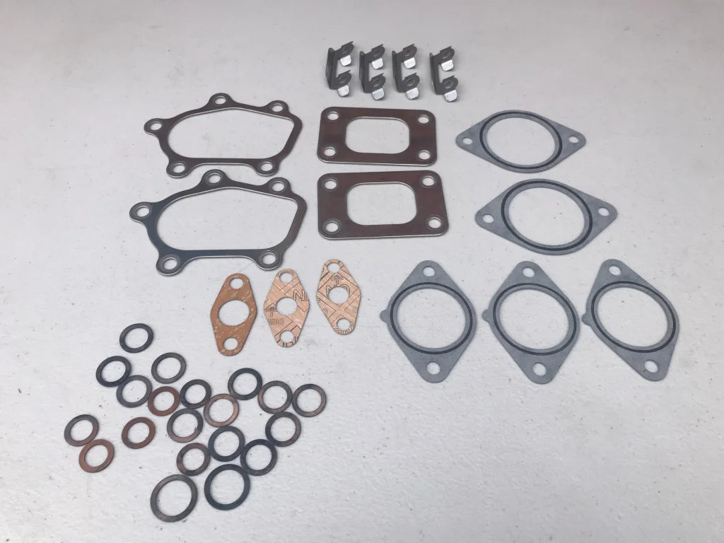 Genuine Nissan Turbocharger Gasket Kit to suit Nissan Skyline R32 GTR, R33 GTR & R34 GTR (RB26DETT, Inc Garrett & HKS Set-Ups) - Vega Autosports