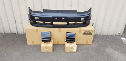 Genuine Nissan Type X Front Bumper and Side Pods to suit Nissan 180SX Type X - Vega Autosports