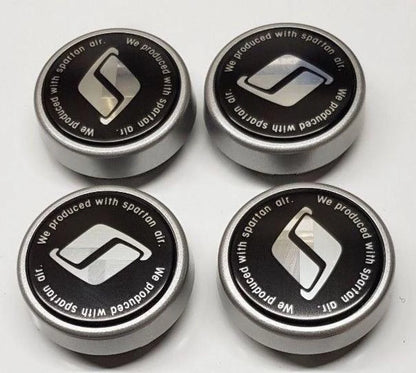 GENUINE OEM NISSAN SKYLINE CENTRE WHEEL CAP SET R32 GTR / R33 GTR - Vega Autosports