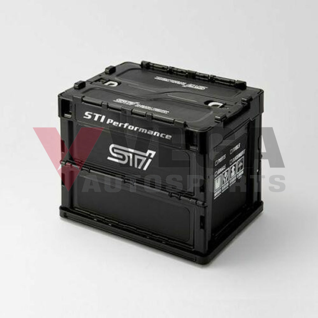 Genuine Subaru Folding Container 20L - Black - Vega Autosports